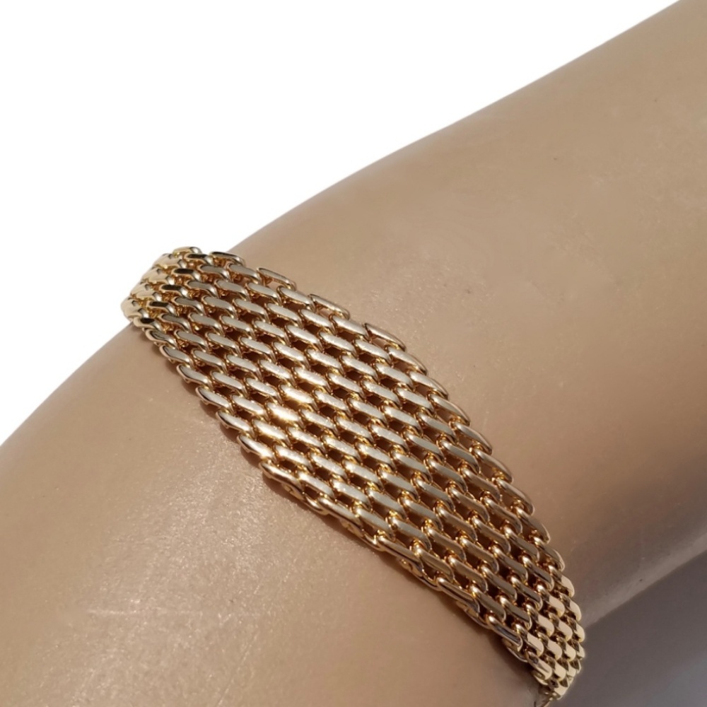 GOLD ADJUSTABLE SLIDER BRACELET